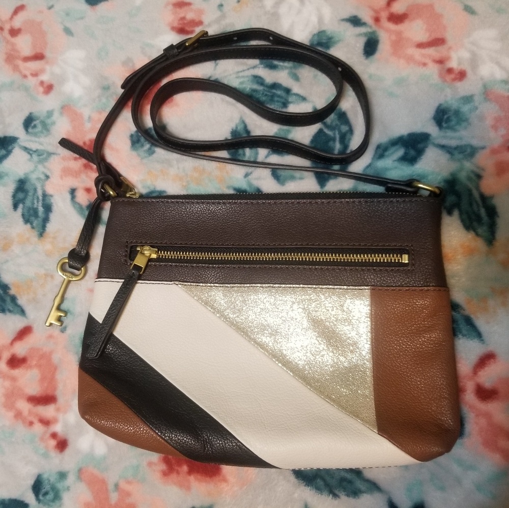 Fiona fossil crossbody bag